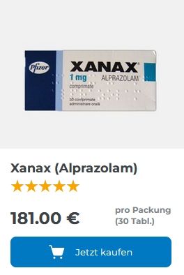 Xanax 2mg - 100 Tabletten Packung